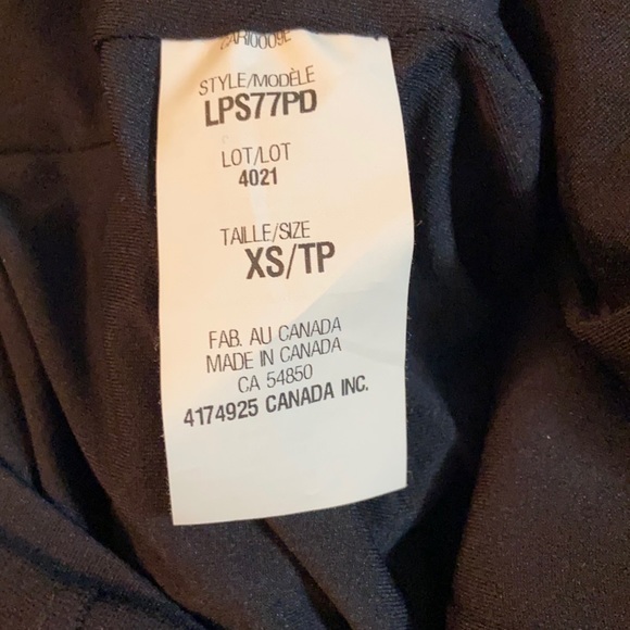 La Pina by David Helmani black dress with leather detail - Picture 7 of 9